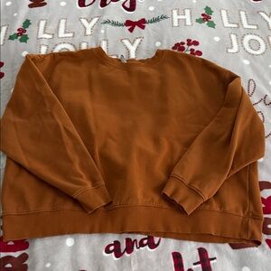 H&M Divided Warm Brown Sweatshirt